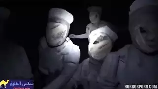 coffin creampie haunted house porn