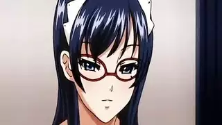 تلميذات أنيمي مشاغبات في مشهد إباحي صريح