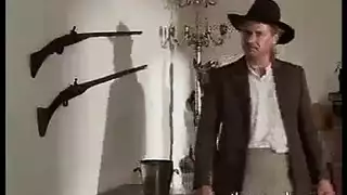 vintage sleaze: black stallion with a thick tool