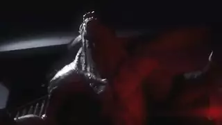 إباحية وحش كرتوني: قضيب ضخم يملك فتاة الأحلام