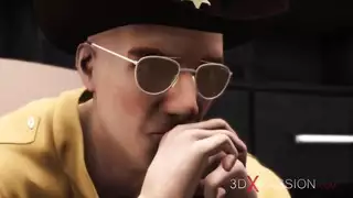 قائد بلا وجه يسيطر في جماع قاسي