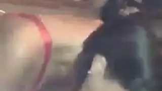 إيلاج مزدوج عرقي: مليء بالقذف الكثيف