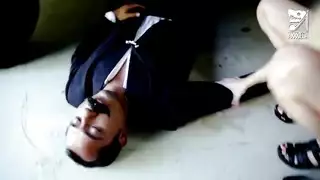 شرج فرنسي و حركة شقراء مع اختراق سميك