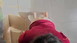 جلسة شرجية عنيفة مع ابنة أب مثيرة تُملأ