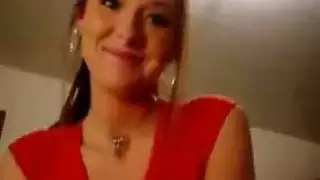 تنتاك من زنجي ثم ينبكها زوجها