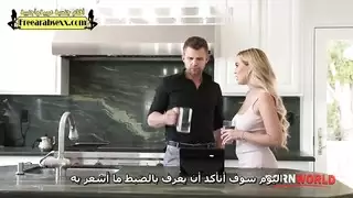 جنس عنيف مع شقراء ذات أثداء ضخمة