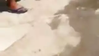 النساء الحمارات عاريات وفي مسرح محلي يستمتعن بحفلة اختتام النادي