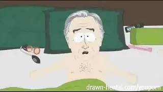 سكس كرتوني للمسنين: الجد يضرب فرج الجدة