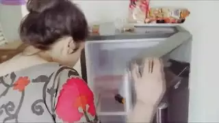 جنس منزلي متخفي: سيطرة وملء عاهرة ناضجة